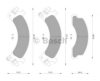 BOSCH 0 986 AB2 341 Brake Pad Set, disc brake
